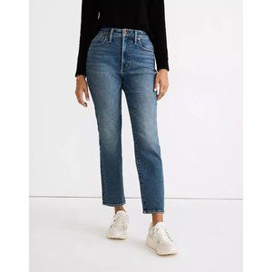 Madewell The Perfect Vintage Jean in Melgrove Wash 25 New Denim Pants (hemmed)
